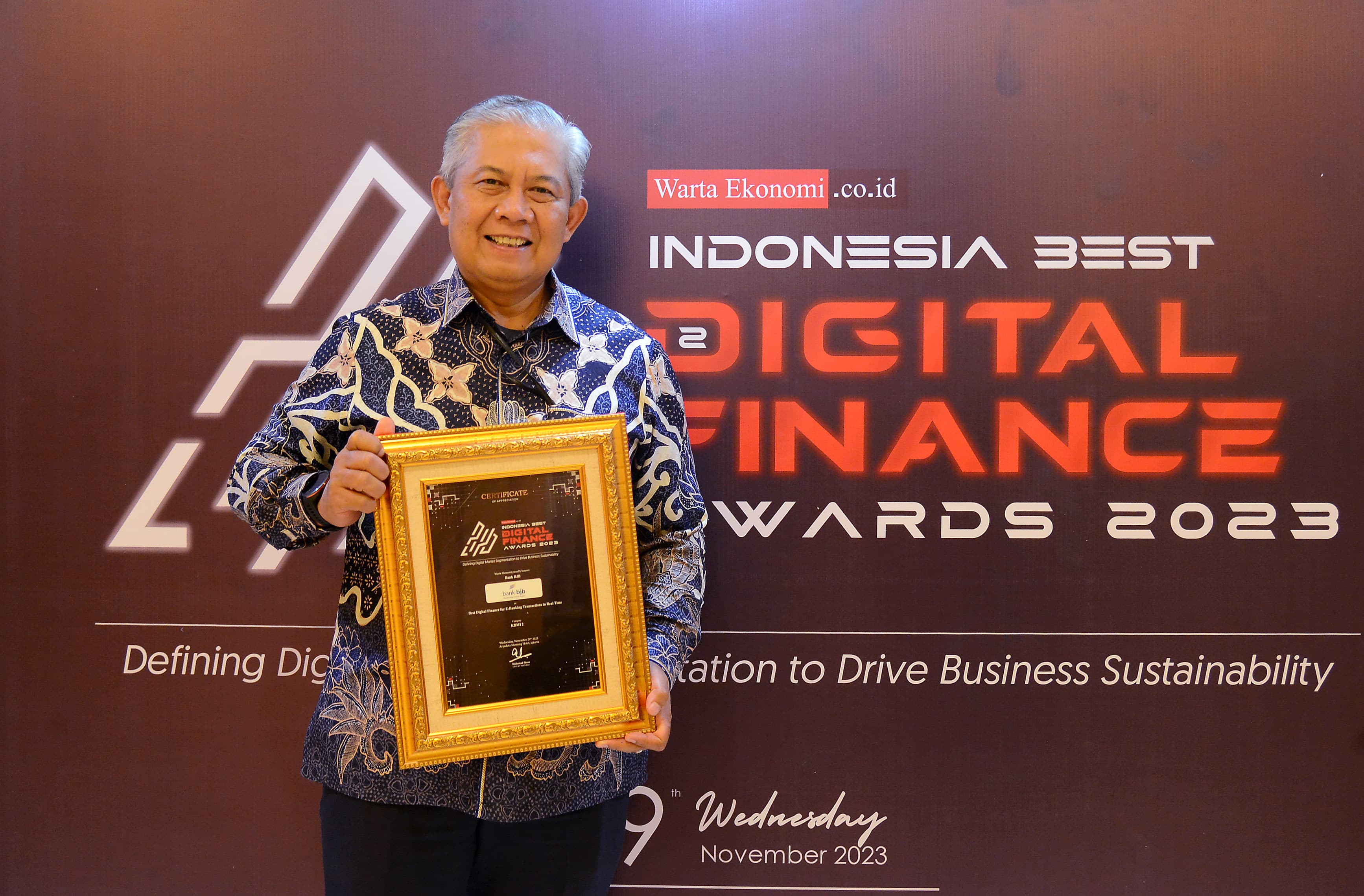 bank bjb Raih Best Digital Finance for E-Banking Transactions in Real Time