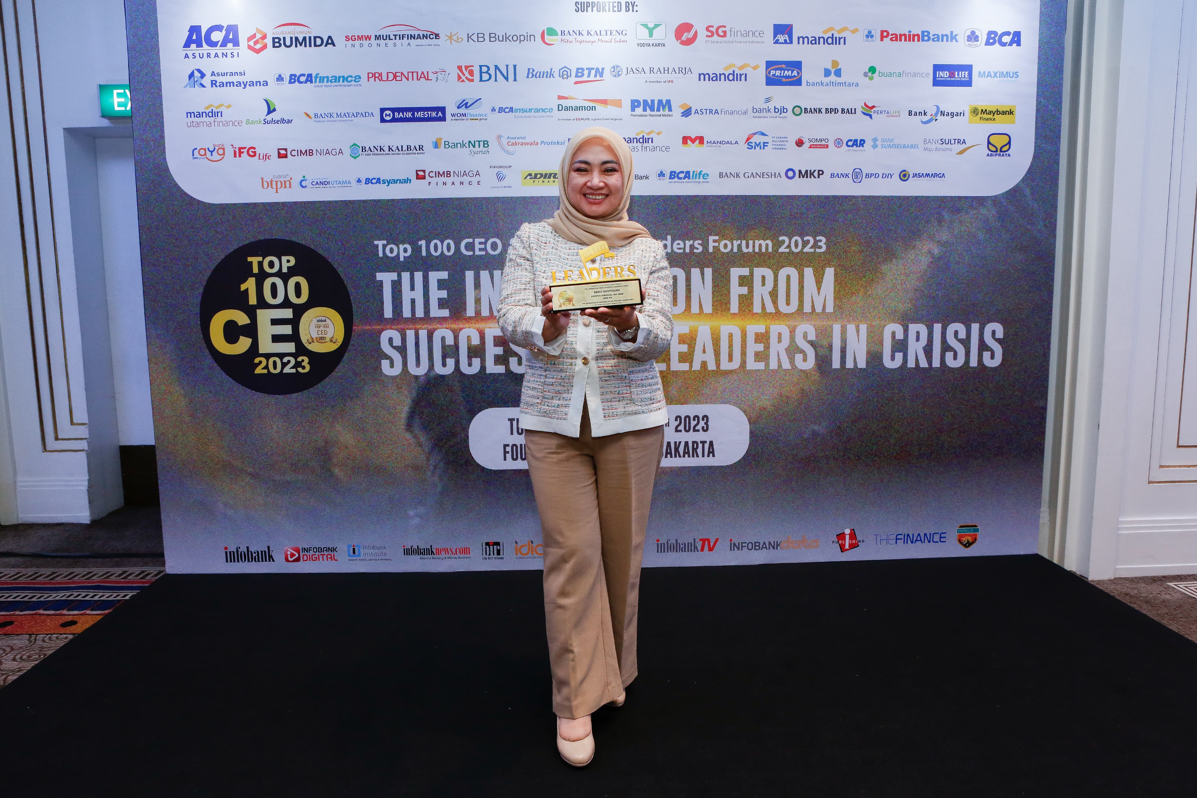 Konsisten Akselerasi Bisnis bank bjb, 3 Direksi bank bjb Raih Penghargaan dari Infobank