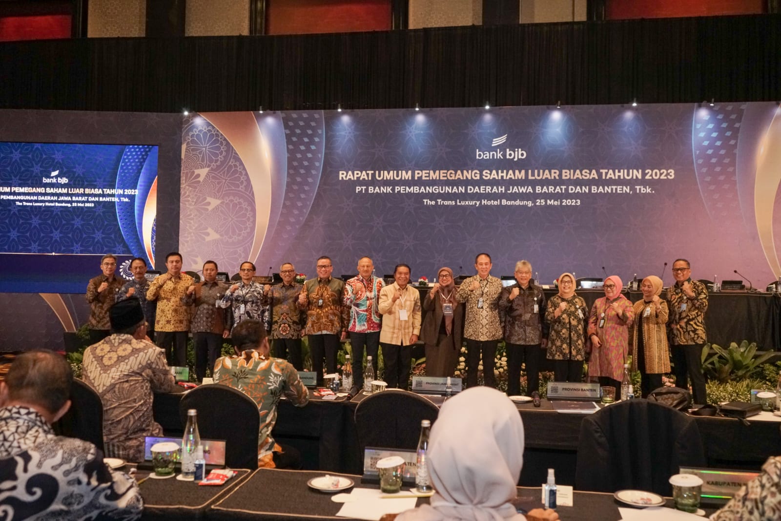 RUPSLB bank bjb 2023 Tunjuk Pengurus Baru Perkuat Tata Kelola Perusahaan Semakin Baik